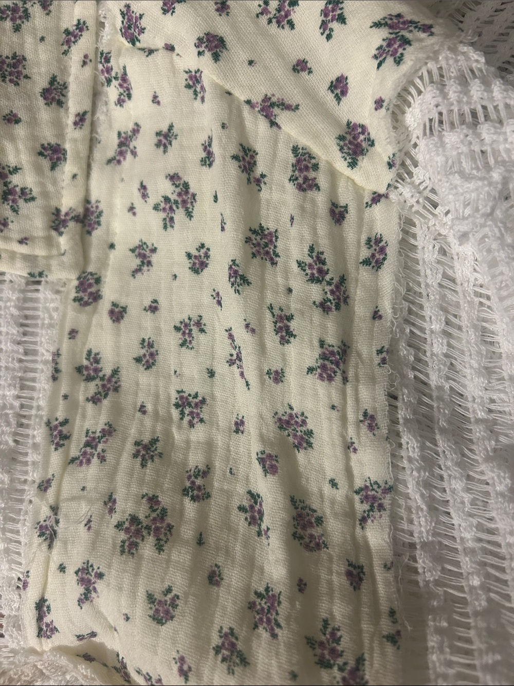 🆕 POL “Big Lake 2” Double Glaze W/Crochet Button Down NWT - Picture 7 of 8